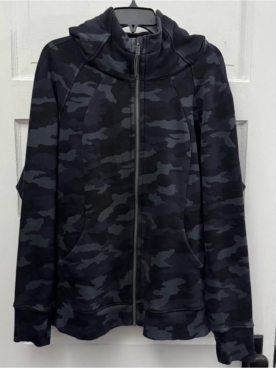 Jackets & Blazers - Lululemon Scuba Hoodie Camo Full Zip Size 20 Plus Athleisure